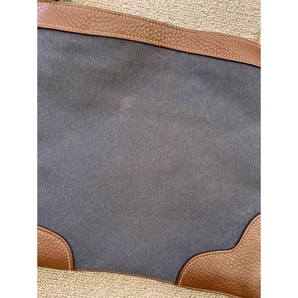 Prada Women Blue Brown Leather Crossbody‎ Bag - Picture 7 of 9